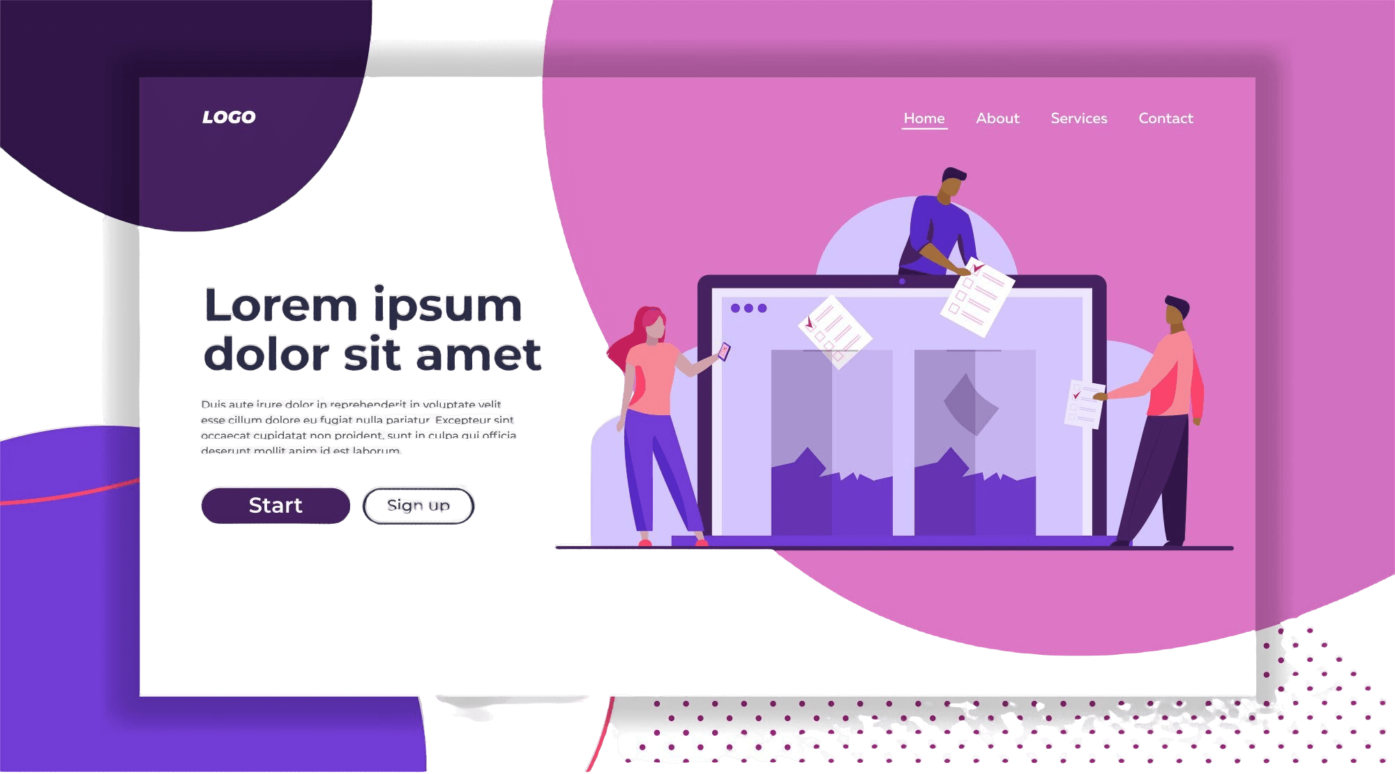 B2B Landing Page